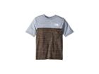 The North Face Kids Short Sleeve Pocket Tee (little Kids/big Kids) (new Taupe Green Heather) Boy's T Shirt