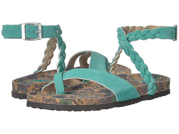 Muk Luks Bailey (mint) Women's Sandals
