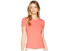 Rip Curl Wash Loose Fit Short Sleeve (coral) Women's Swimwear