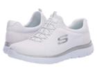 Skechers Summits (white/silver) Women's Shoes