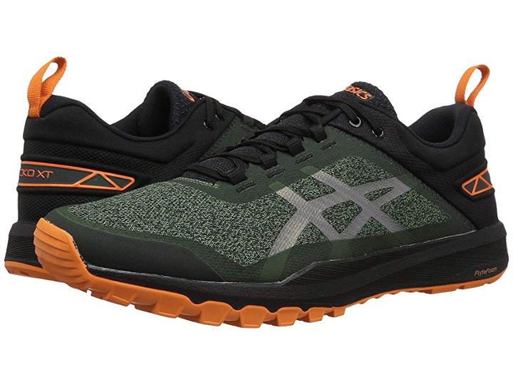 Asics Gecko Xt (cedar Green/black) Men's Running Shoes