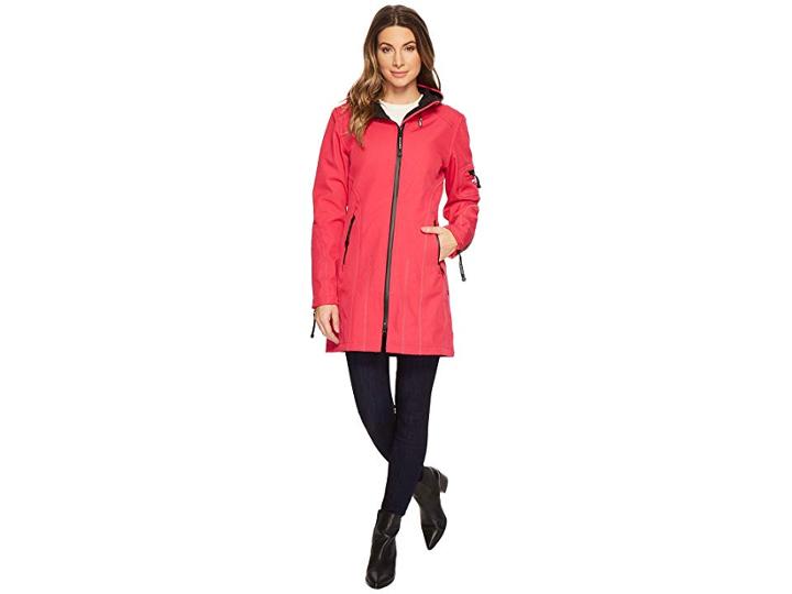 Ilse Jacobsen 3/4 Length Coat (warm Pink) Women's Coat