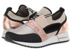 Bebe Brienna (rose Gold/grey Multi) Women's Lace Up Casual Shoes