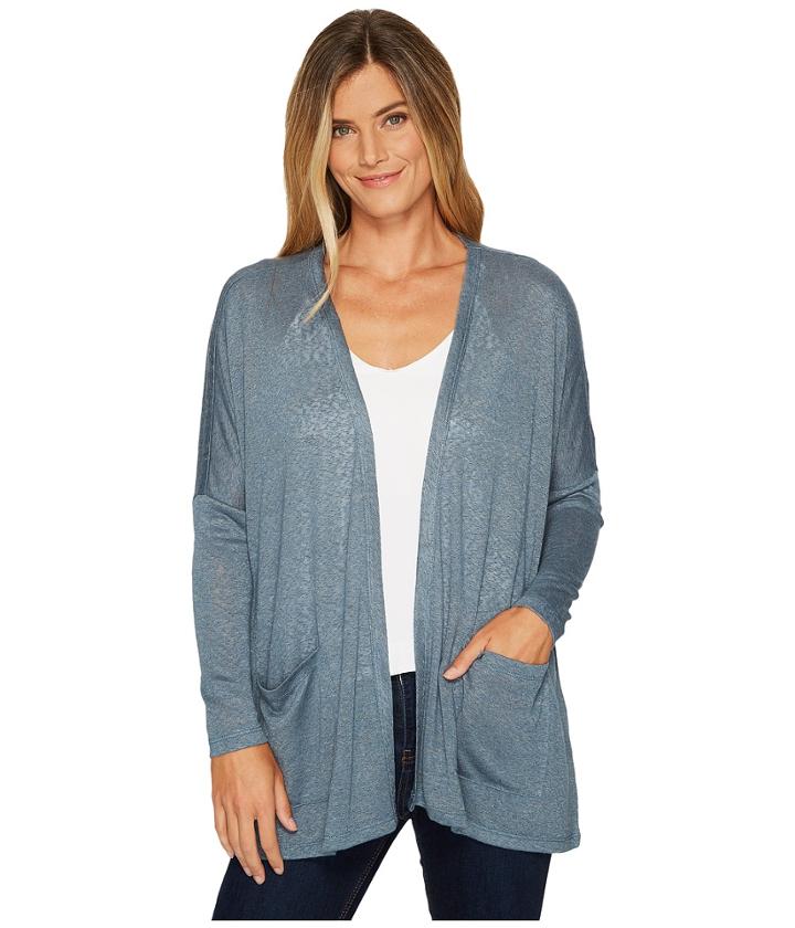 B Collection By Bobeau Rumor Dolman Cardigan (teal) Women's Sweater