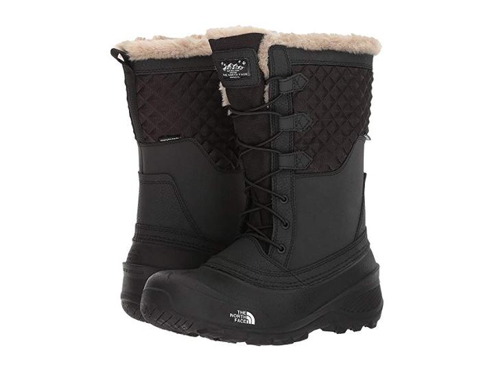 The North Face Kids Shellista Lace Iii (toddler/little Kid/big Kid) (tnf Black/tnf Black) Girls Shoes