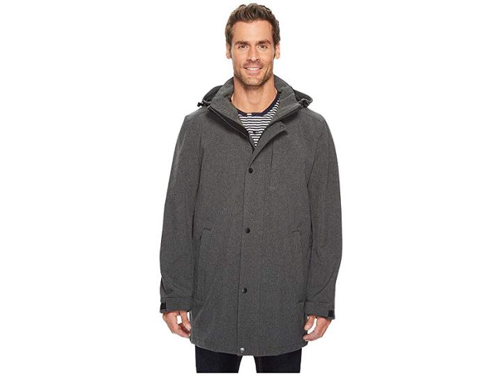 Nautica Commuter Softshell (heather Grey) Men's Coat