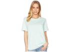 Richer Poorer Crew Pocket Tee (mint) Women's T Shirt