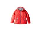 Spyder Kids Edyn Hoodie Insulated Jacket (big Kids) (hibiscus/blue Ice) Girl's Coat