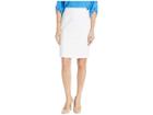 Calvin Klein Cotton Skirt (white) Women's Skirt