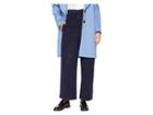 1.state High-waisted Wide Leg Corduroy Pants (blue Night) Women's Casual Pants