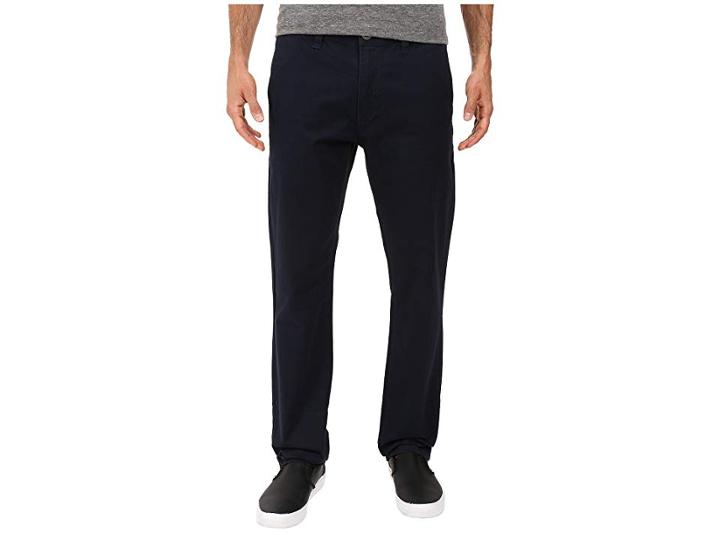 Volcom Frickin Slim Chino (navy) Men's Casual Pants