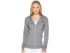 The North Face Americana Full Zip Hoodie (tnf Medium Grey Heather) Women's Sweatshirt