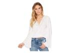 Young Fabulous & Broke Fairy Top (white Solid) Women's Clothing