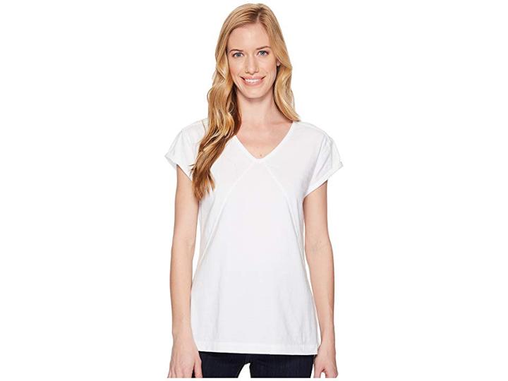 Woolrich Meadows Forks Tee (sea Salt) Women's T Shirt
