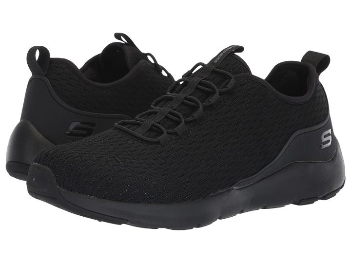 Skechers Nichlas Rogates (black/black) Men's Shoes