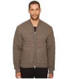 Todd Snyder + Champion Quilted Bomber Jacket (thyme) Men's Coat
