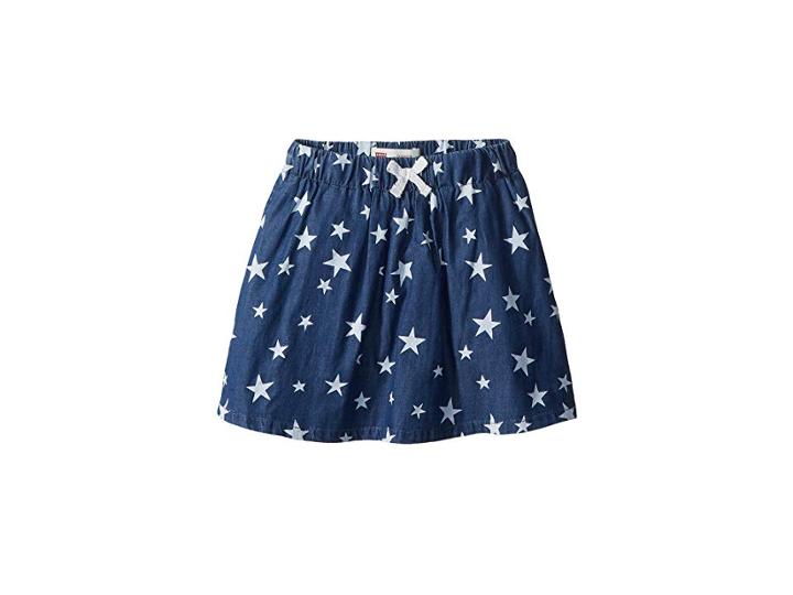 Levi's(r) Kids Lightweight Circle Skirt (toddler) (blue Winds) Girl's Skirt