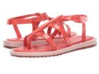 Melissa Shoes Caribe Verao + Salinas (pink/red) Women's Sandals