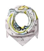 Echo Design Written In The Stars Silk Square (fuchsia) Scarves