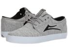 Lakai Griffin (grey Black Textile) Men's Skate Shoes