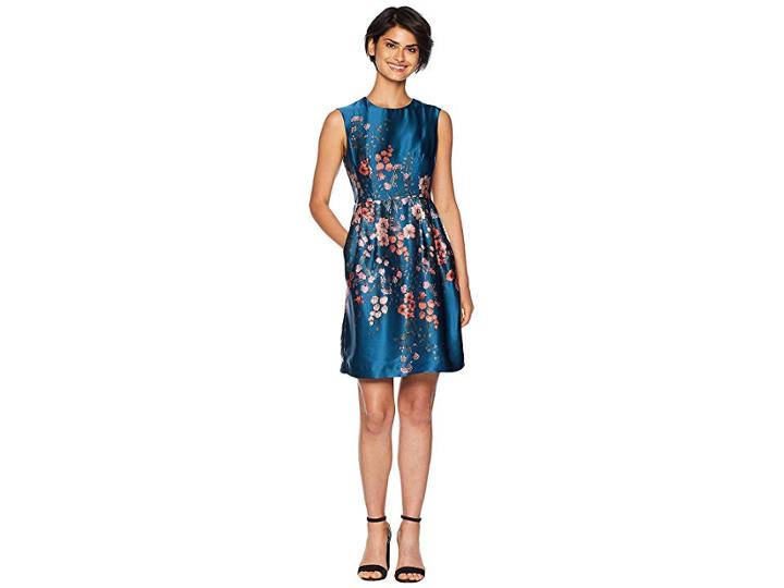 Nanette Lepore Glasgow Frock (peacock Multi) Women's Dress