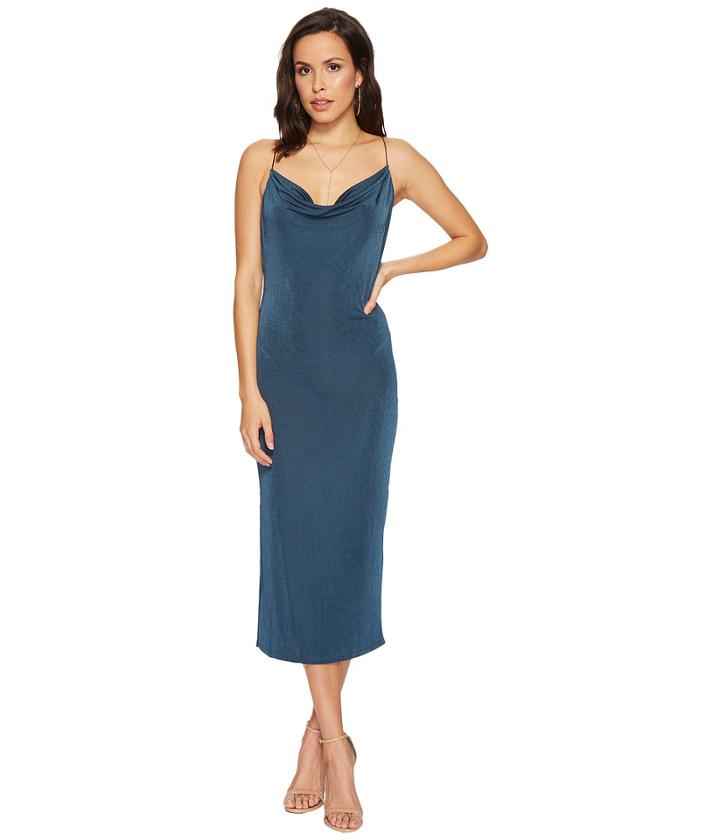 Astr The Label Ivana Dress (teal) Women's Dress