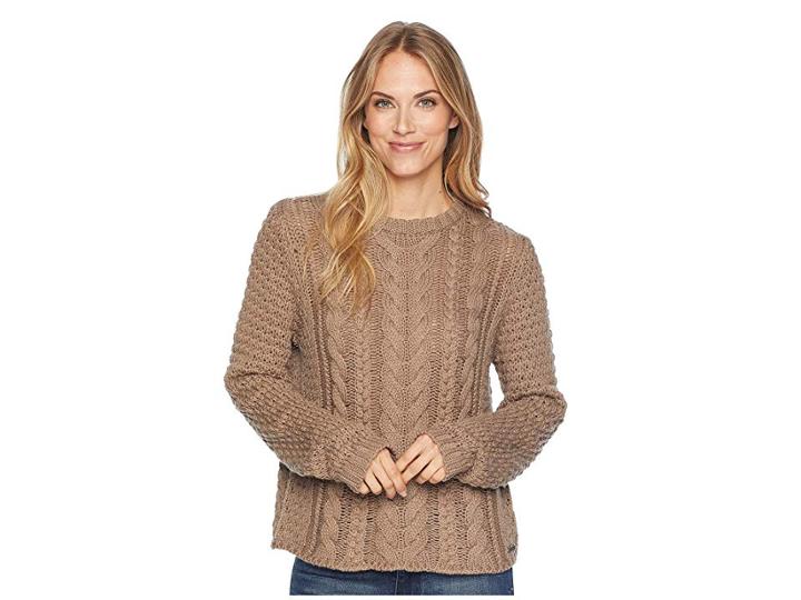 Carve Designs Wales Sweater (walnut) Women's Sweater