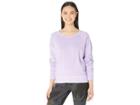 Champion Vintage Dye Fleece Crew (pale Violet Rose) Women's Clothing