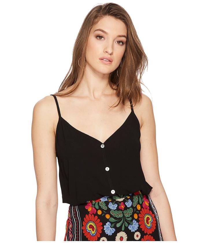 Show Me Your Mumu Cammy's Cami (black Pebble) Women's Sleeveless