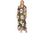 Kiyonna Meadow Dream Maxi Dress (autumn Lily) Women's Dress