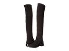 Aquatalia Gisele (black Stretch Suede) Women's Boots