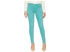 Hudson Nico Mid-rise Ankle Super Skinny In Dusted Jade (dusted Jade) Women's Jeans
