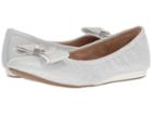 Bandolino Ferrista (white Antiqua Metallic/grosgrain) Women's Sandals