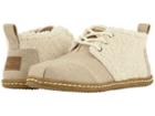 Toms Bota (natural Canvas/faux Shearling) Women's Lace Up Casual Shoes