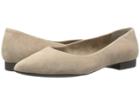 Bella-vita Vivien (almond Kid Suede Leather) Women's Flat Shoes