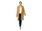 Michael Michael Kors Open Front Kimono Cardigan (dark Camel) Women's Sweater