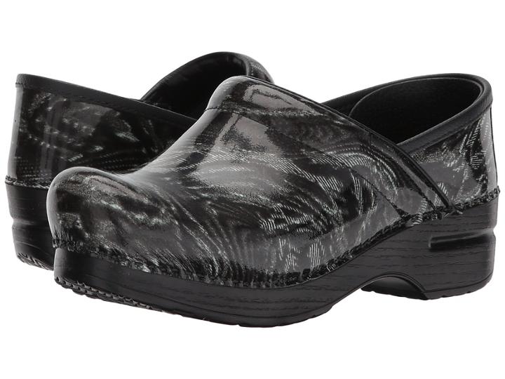 Dansko Professional (whirl Patent) Women's Clog Shoes