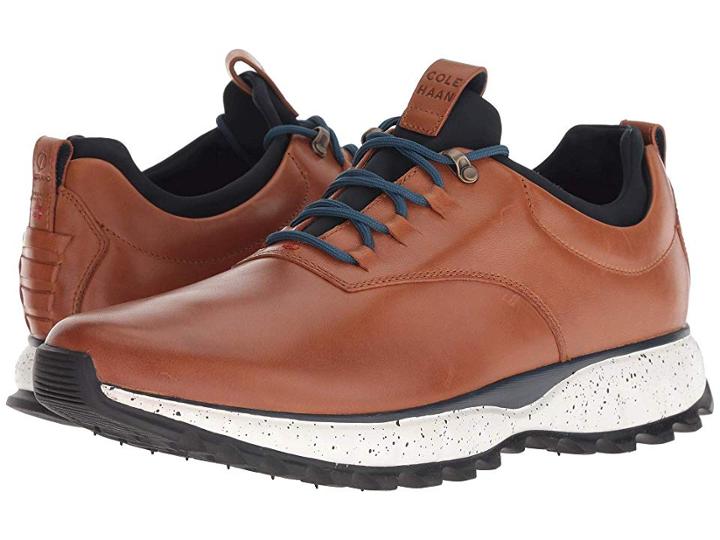 Cole Haan Zerogrand Explore All-terrain Oxford Waterproof (mesquite/blueberry/valiant Poppy/stellar/ivory) Men's Shoes