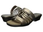 Easy Street Scorch (bronze Metallic) Women's Slide Shoes