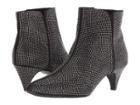 Kenneth Cole Reaction Kick Bit (black/silver Satin) Women's Shoes