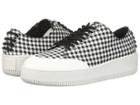 Mcq Netil Eyelet Low (nero/bianco) Women's Lace Up Casual Shoes