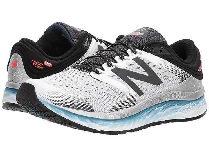 New Balance Fresh Foam 1080v8 (white/black/north Sea) Men's Running Shoes