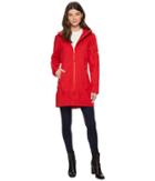 Ilse Jacobsen 3/4 Length Two-tone Coat (deep Red) Women's Coat