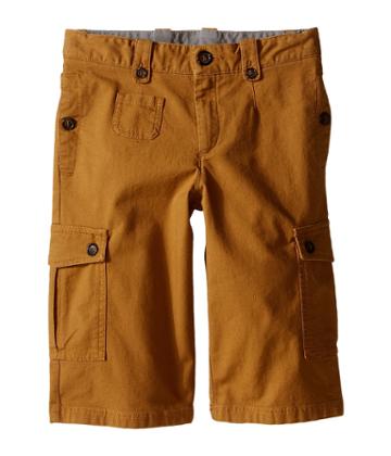 Dolce & Gabbana Kids Cargo Shorts (big Kids) (rust Brown) Boy's Shorts