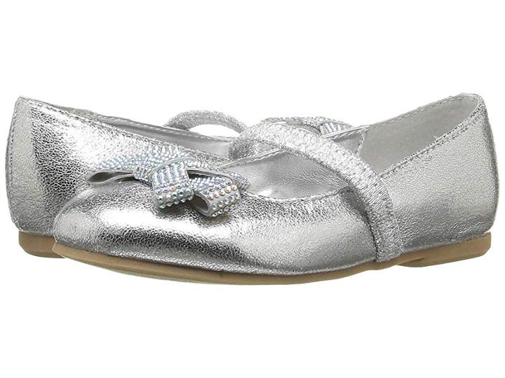 Nina Kids Stazie-t (toddler/little Kid) (silver) Girls Shoes