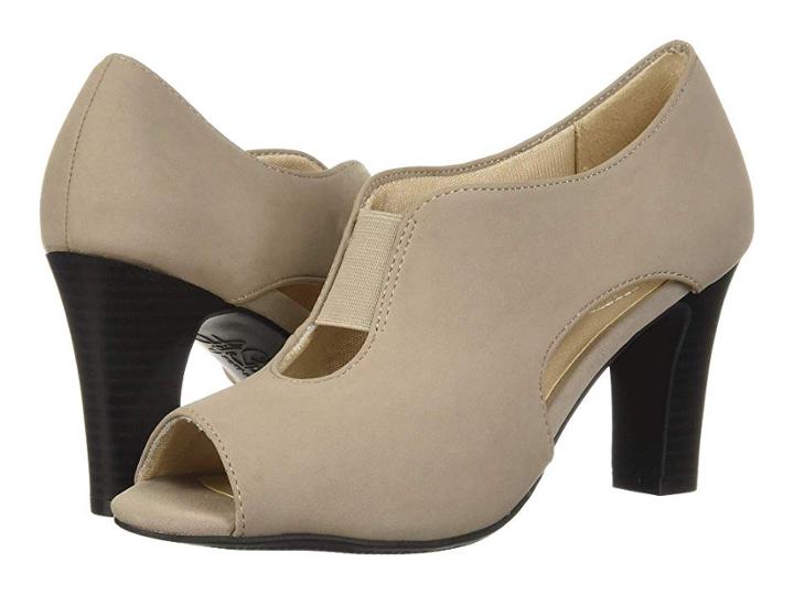 Lifestride Carla (greige Faux Suede) Women's Shoes