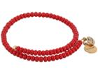 Alex And Ani Primal Spirit Wrap Bracelet (rosewood/rafaelian Gold) Bracelet