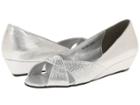 Touch Ups Alice (silver Shimmer) Women's Wedge Shoes