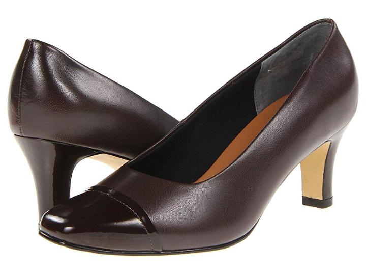 Walking Cradles Race (brown Kid/patent) High Heels