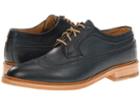 Frye James Wingtip (navy Smooth Full Grain) Men's Lace Up Wing Tip Shoes
